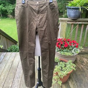 Talbots slim ankle jeans size 10 long EUC